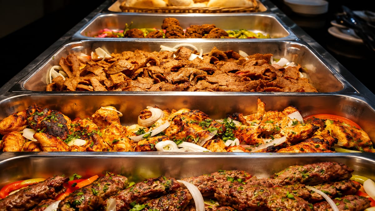 Weekday lunch buffet, Richardson