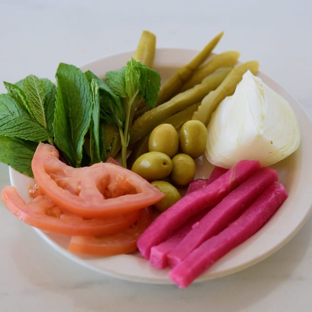 Mixed Vegetable Plate.